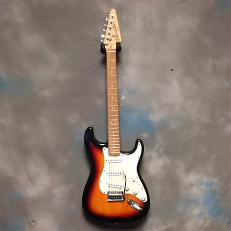 fender starcaster solid body guitar.